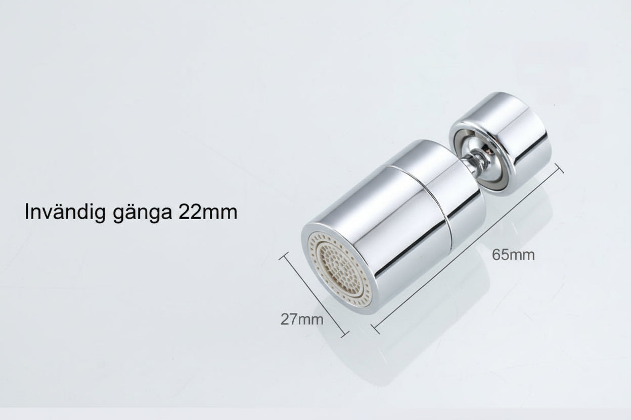 HYDROFLEX 360™- ROTERANDE KRAN MUNSTYCKE