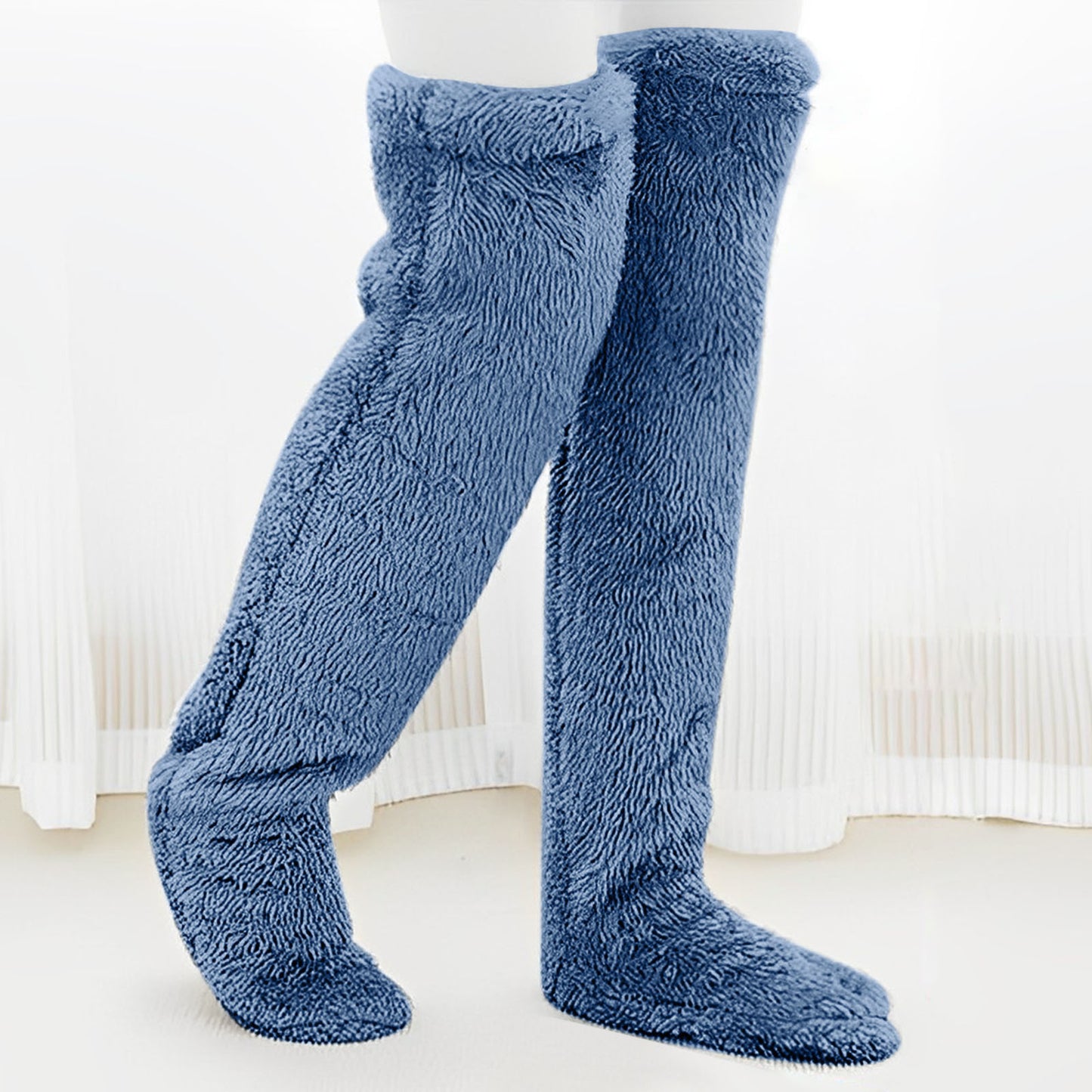 TEDDY THIGH COZY BOOTS