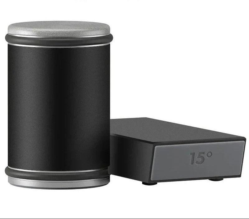Magnetisk knivslip med rullfunktion